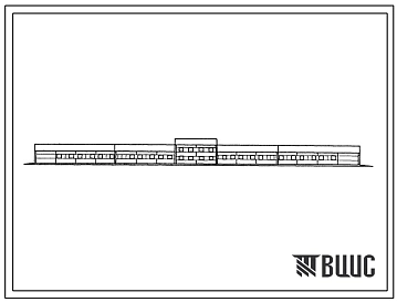 Типовой проект 804-2-15.84 Конюшня для группового содержания 100 племенных кобыл (стены панельные).