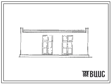 Типовой проект 407-1-34 Автоматизированная дизельная электростанция мощностью 3х24 квт (здание в дереве).