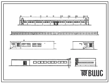 Типовой проект 801-306 Комплекс по выращиванию и откорму молодняка крупного рогатого скота на 3000 и 6000 голов. Навозоудаление: напорно-самотечное.
