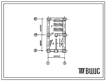 Типовой проект П-2-50(701-4-114.83) Склад несгораемых материалов в подвале распределительного холодильника емкостью 1500 тонн, (убежище на 50 человек, размеры убежища 12м на 6м, режимы вентиляции 1,2).