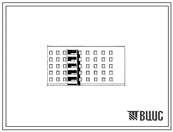 Типовой проект 86-010 5-этажная 25-квартирная торцевая правая блок-секция 1А.2Б.3А-3Б.5А. Для строительства в 1В, 2Б, 2В, 2Г климатических подрайонах.