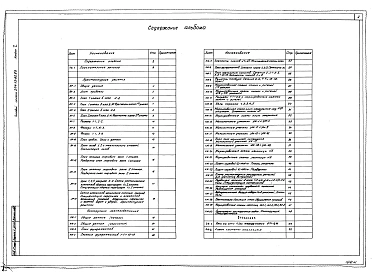 Альбом 1 Архитектурные решения. Конструкции железобетонные. Отопление