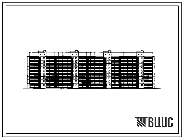 Типовой проект 111-96-79.87 9-этажный 4 секционный крупнопанельный жилой дом на 143 квартиры