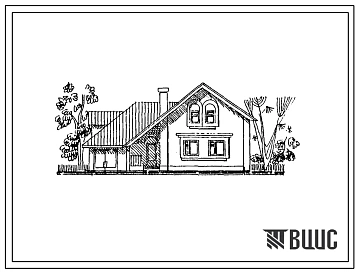 Типовой проект 144-85-66.13.90 4-х комнатный мансардный жилой дом (с гаражом и хозпостройками) со стенами из кирпича для индивидуальных застройщиков