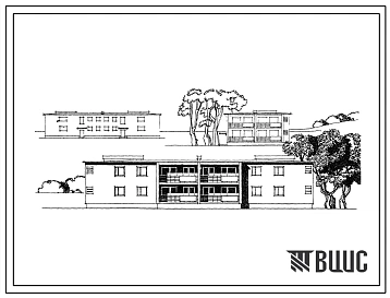 Типовой проект 114-12-92 2-этажный 12-квартирный кирпичный жилой дом с 1,2,3-комнатными квартирами.