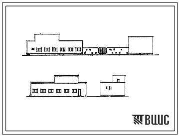 Типовой проект 244-9-3 Прачечная хозблока для санатория, учреждений отдыха и туризма на 500 мест. Для строительства в 1В климатическом подрайоне, во 2 и 3 климатических районах