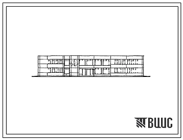 Типовой проект 282-1-110 Районный дом быта на 100 рабочих мест. Для строительства в IВ климатическом подрайоне, II и III климатических районах.