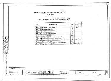 Альбом 2 Архитектурно-строительные чертежи ниже отм. 0.000 (Р1.0-1)