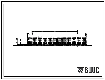 Типовой проект 816-118 Мастерская по ремонту тракторов типа Т-4 с программой 700 шасси в год