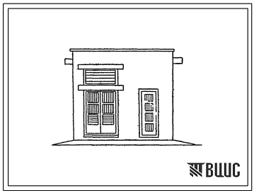 Типовой проект 407-3-187 Трансформаторная подстанция с тремя кабельными вводами 6-10кв на один трансформатор мощностью 630ква. Тип К-31-630м2.