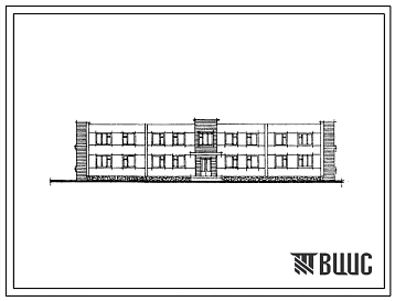 Типовой проект 163-88-33/1.2 Общежитие на 50 мест.