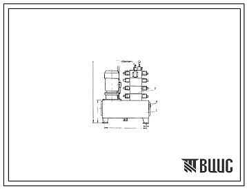 Шифр С100.В2.7.14,4.4 Насосная установка С100.В2.7.14,4.4