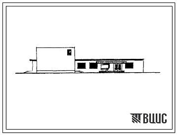 Типовой проект 264-12-39с Клуб с залом на 200 мест и библиотекой на 10 тысяч томов. Для строительства в 1-В и П-А климатических подрайонах, в районах с сейсмичностью 7-8 баллов. (Для 1 проектно-строительной зоны).