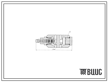 Шифр ДКМИ6/3.00.000 Дроссель с обратным клапаном ДКМИ6/3.00.000