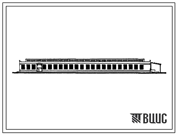 Типовой проект 816-64 Моторемонтный завод на 9000 двигателей в год. Для строительства в районах с расчетной наружной температурой -20, -30 и -40 0С. (Производственный корпус и административно-бытовые помещения).