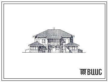 Типовой проект 143-17-142.90 Дом на 2 четырехкомнатные квартиры в двух уровнях. Общая площадь квартир 223 м2 (СТЕНЫ ИЗ КРУПНЫХ ЛЕГКОБЕТОННЫХ БЛОКОВ, Перекрытия железобетонные. Полное инженерное благоустройство, Одноэтажные, Двухэтажные, Четырехэтажные, Дл