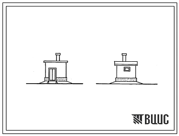 Типовой проект 194-000-768.13.88 Сарай для скота. Тип II – со средним набором помещений. Общая площадь 16 м2 (СТЕНЫ ИЗ КИРПИЧА для Саратовской области)