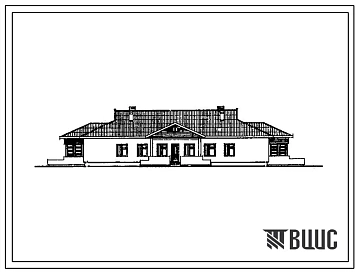 Типовой проект 214-1-511.13.90 Детские ясли-сад на 15 мест с квартирой обслуживающего персонала