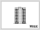 Типовой проект 94-0121.84 9-этажный 35-квартирный блок-элемент, левый Б 4л. 1Б-2Б-2Б-2Б /для строительства в г. Херсоне/