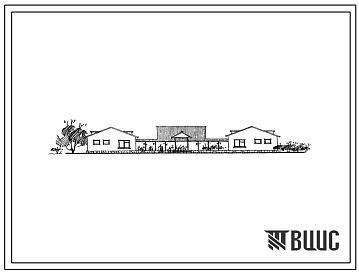 Типовой проект 214-1-127с Детские ясли-сад на 50 мест с сезонным расширением до 95 мест