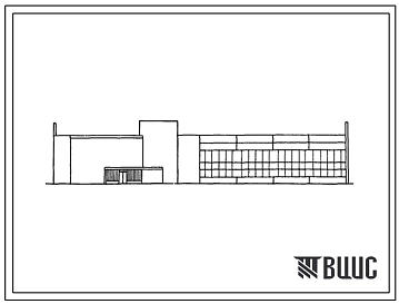 Типовой проект 816-9-4 Демонстрационный павильон для областных (краевых, республиканских) баз общего назначения с товарооборотом 80-100 и выше млн. рублей в год