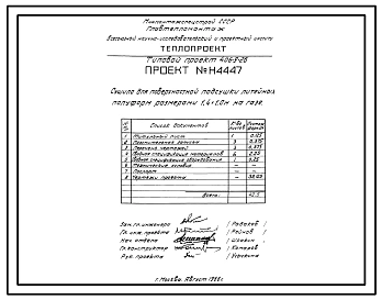 Типовой проект 406-9-26 Сушило для поверхностной подсушки литейных полуформ размерами 1,4х1 м на газе