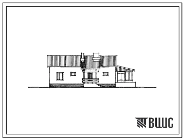 Типовой проект 184-52-241с.84 1-этажный 1-квартирный 5-комнатный жилой дом. Стены из сырцового кирпича. Для строительства в 4А и 4Г климатических подрайонах Узбекской ССР сейсмичностью 7 баллов.
