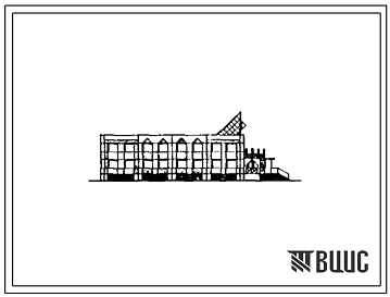 Типовой проект 212-1-0495с.89 Групповой блок-элемент правый  Г-140П детских яслей - сада на 280 мест  в конструкциях серии 1.020.1-2с/89. Сейсмичность 7,8 баллов. Здание двухэтажное. Стены из керамзитобетонных панелей.