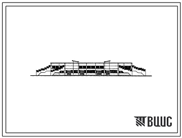 Типовой проект 212-1-257с.83 Детский сад-ясли на 280 мест универсального назначения. Для строительства в 1В климатическом подрайоне, 2 и 3 климатических районах сейсмичностью 8 и 9 баллов