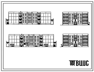 Типовой проект И-1158 Дошкольное образовательное учреждение на 12 групп (220 мест). Здание выполняется из сборного железобетона. Выпуск 2004 года
