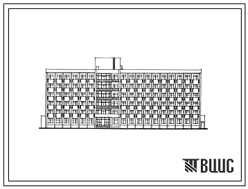 Типовой проект 241-1-63.86 Спальный корпус на 250 мест для санаториев (в крупнопанельных конструкциях серии 1.090.1-1)