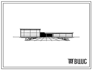 Типовой проект 242-4-60с Столовая со зрительным залом туристской базы на 516 мест с расширением в летний период до 1019 мест. Для строительства в 4Б и 4В климатических подрайонах сейсмичностью 8 баллов (с конструктивным вариантом сейсмичностью 7 баллов)