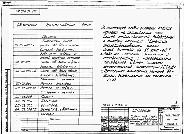 Альбом 3 Применен из тп 903-4-72.13.87 Узлы и детали. Тепломеханическая часть