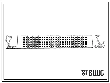 Типовой проект 1-434С-36 Пятиэтажный шестисекционный жилой дом на 70 квартир (двухкомнатных  10, трехкомнатных  40, четырехкомнатных  20).