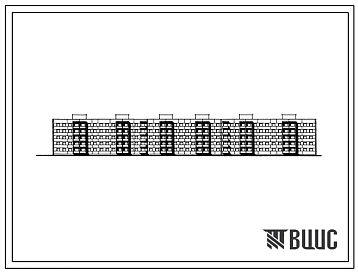Типовой проект 111-72-11с 5-этажный 6-секционный крупнопанельный жилой дом на 129 квартир для строительства в 1 строительно-климатической зоне, в районах с сейсмичностью 8 баллов в Тувинской АССР.