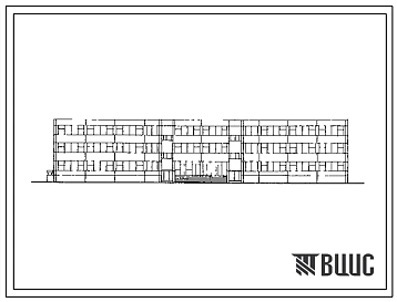 Типовой проект 222-1-474.86 Школа на 18 классов (689-704  учащихся).  Здание трехэтажное. Каркас по серии 1.020.1/83.  Стены из  керамзитобетонных панелей по серии 1.030.1-1.
