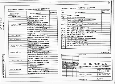 Альбом 16 Кондиционер с рециркуляцией, воздухонагревателем первого подогрева и тремя доводчиками. Электрическая система регулирования (КТЦ2-125...КТЦ2-250)