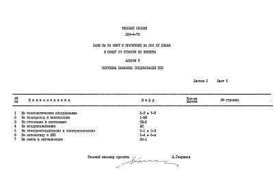 Альбом 5 Заказные спецификации.