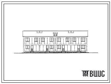 Типовой проект 143-18-20с Двухэтажный дом на 4 пятикомнатные квартиры типа 5Б в двух уровнях. Для строительства в 3В климатическом подрайоне, 4 климатическом районе Армянской ССР сейсмичностью 7 и 8 баллов