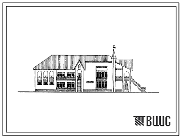 Типовой проект У.214-1-523.92 Детские ясли-сад на 75 мест с бассейном