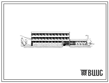 Типовой проект 285-5-25с Гостиница на 57 мест для строительства в 4Б климатическом подрайоне Азербайджанской ССР, сейсмичностью 7 и 8 баллов