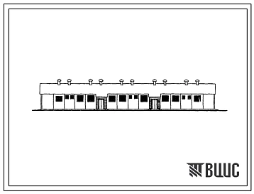 Типовой проект 803-113 (п.п.) Овчарня на 800 овцематок с весенним ягнением