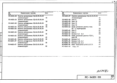 Альбом 1 Рабочие чертежи