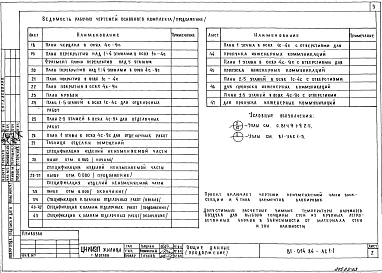 Альбом 3 Архитектурно-строительные решения выше отм. 0.000. 81-014.84-АС.1-1