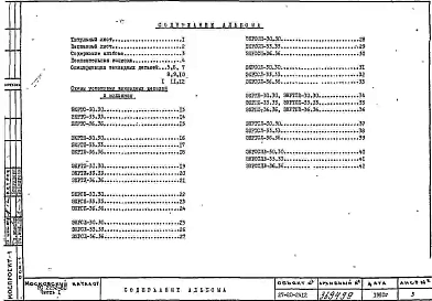 Альбом 2 Часть 2 Схемы установки комбинаций закладных деталей.
