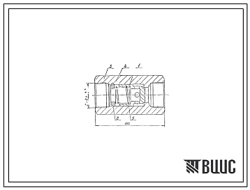 Шифр КОС323-00 Клапан обратный КОС323-00