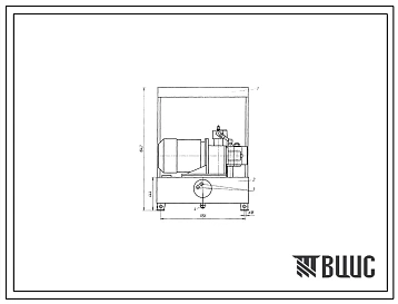 Шифр 1С250.РГ1.12.152.37.4.3.3 Насосная установка 1С250.РГ1.12.152.37.4.3.3
