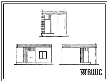 Типовой проект 191-121-87/1 Неотапливаемые хозяйственные постройки. Для индивидуальных застройщиков.
