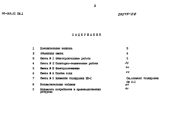 Альбом 8 Сметная документация СМ.1