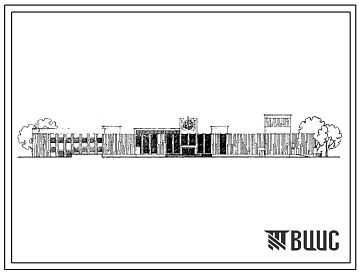 Типовой проект 262-10-4 Культурный центр жилого района. Для строительства в 1В климатическом подрайоне, 2 и 3 климатических районах